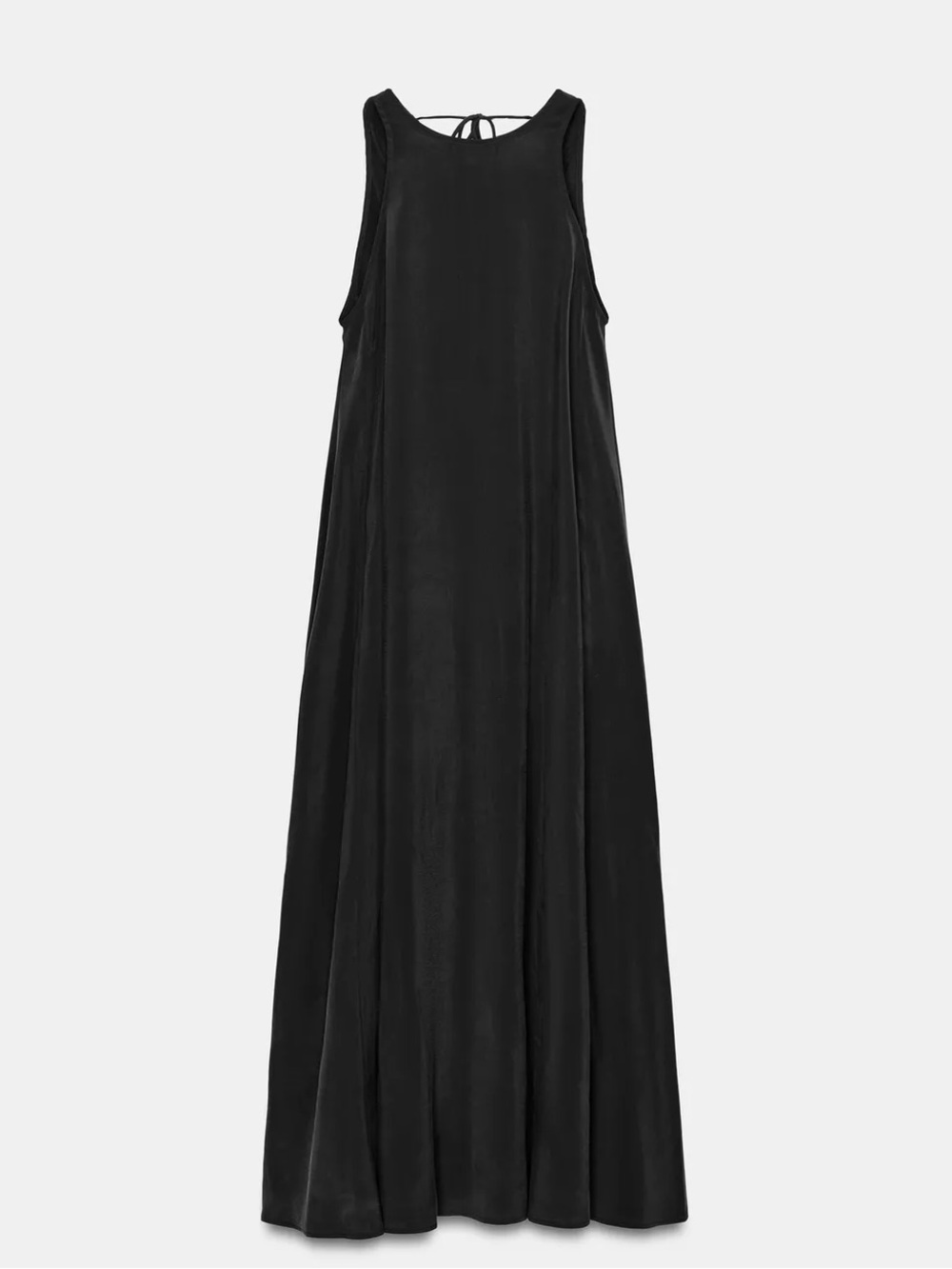 Zara Flowy Black Maxi Dress - Picture 3 of 7
